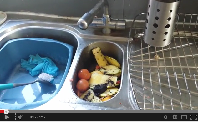 Video – Waste King Destoys Breakfast Waste in Seconds